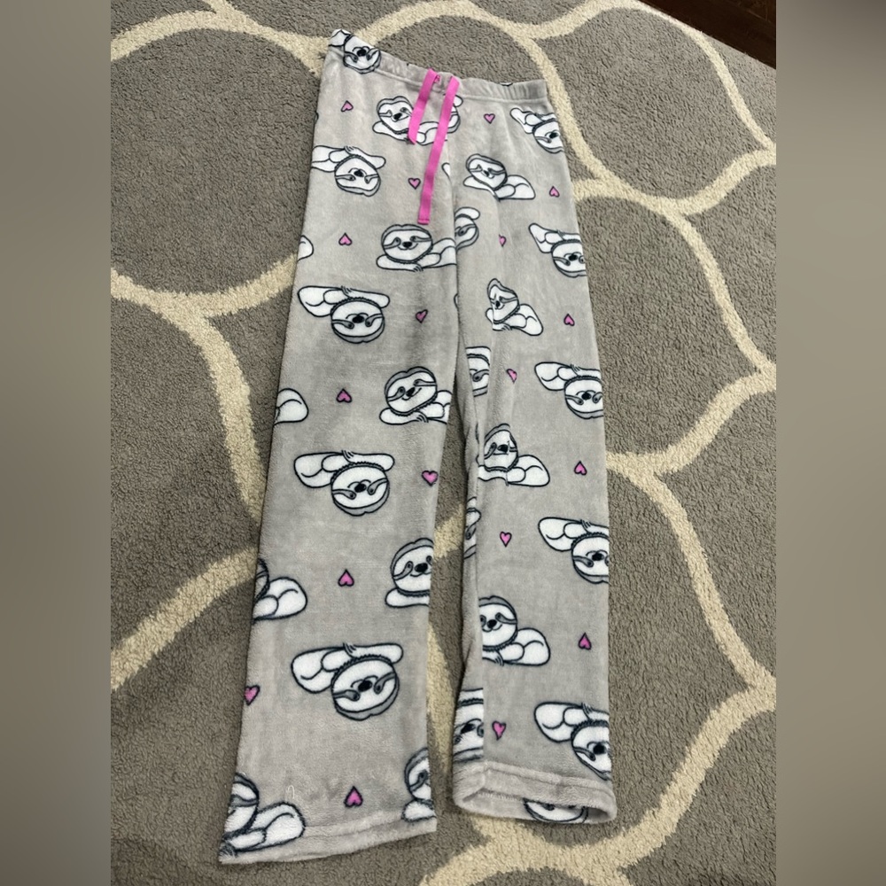 Sloth pajama pants